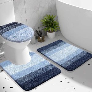 Bathroom Rugs Sets 3 Piece
